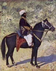 Horseman at the Bombay Camp